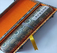 江门书画装裱案例